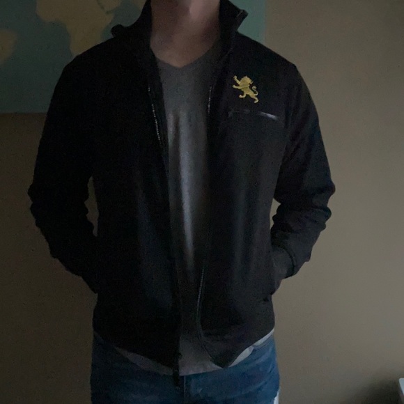 Express Black zip up track jacket - Picture 5 of 6